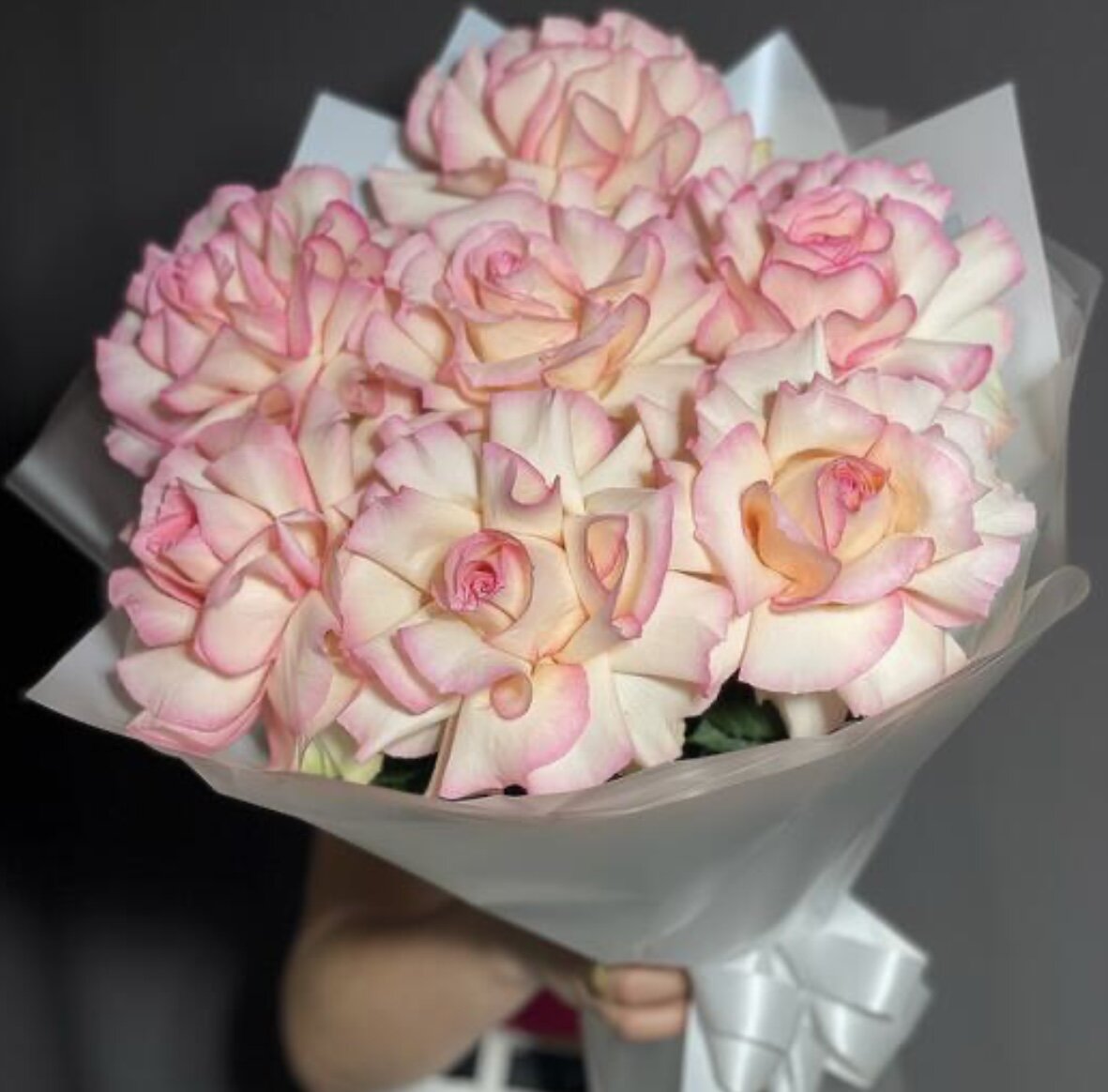 Букет из 7 французских роз