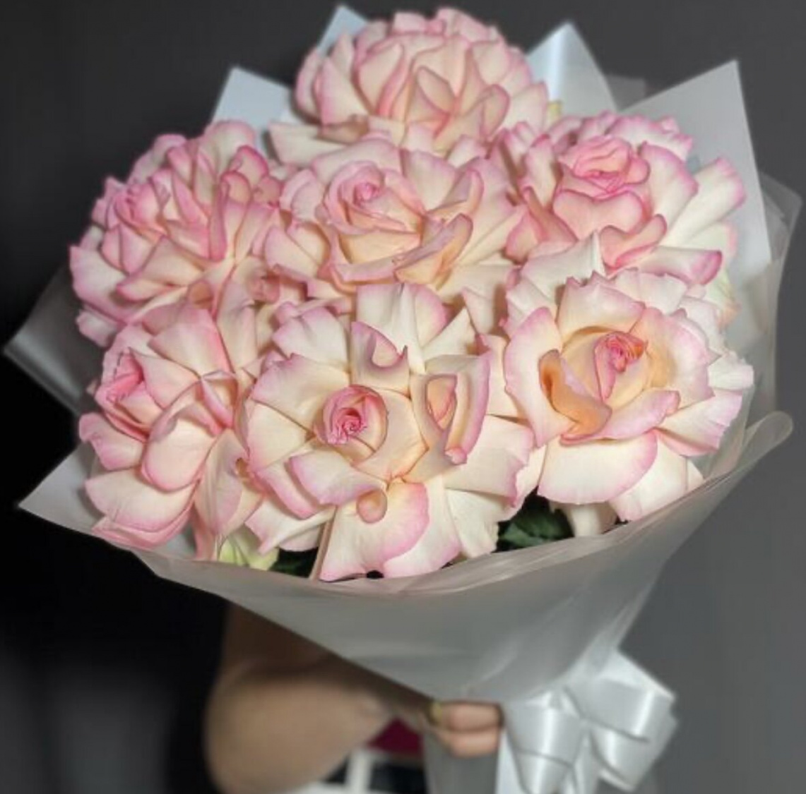 Букет из 7 французских роз