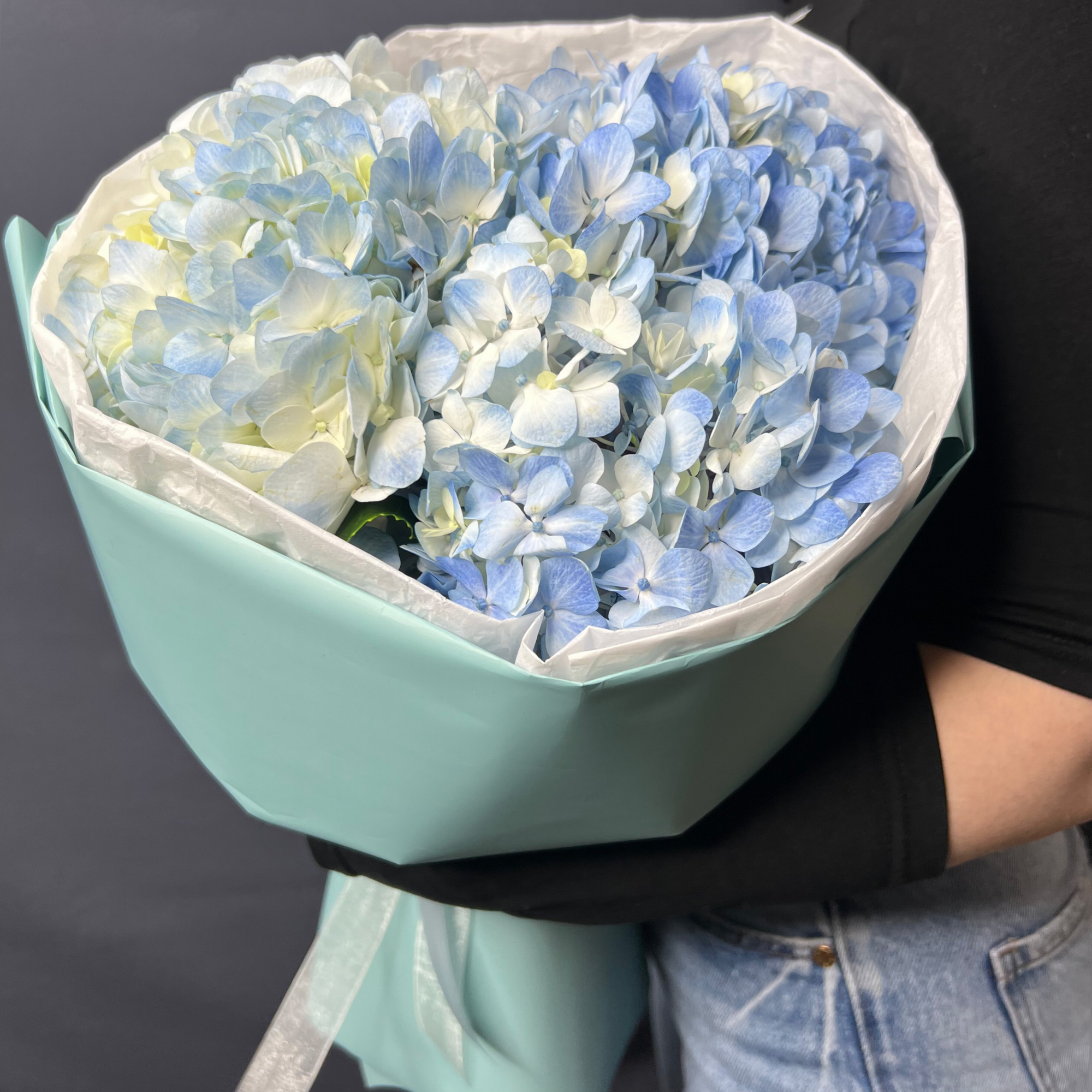 Букет из 3 гортензий