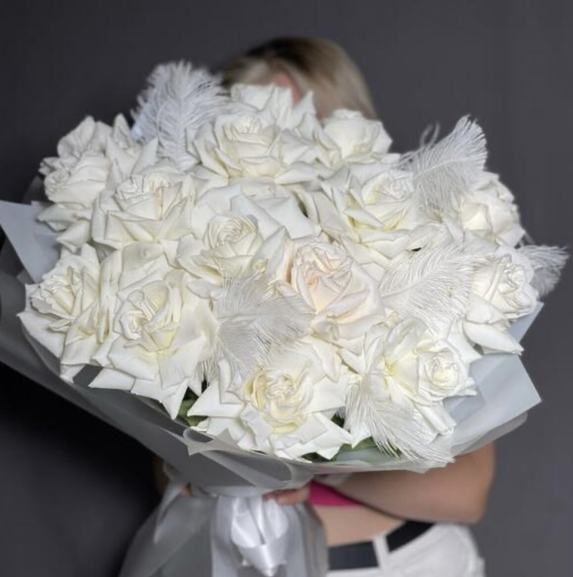 Букет из 15 французских роз